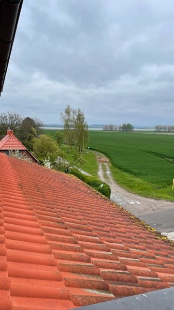 Blick vom Balkon auf den Breitling