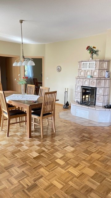 Wohnbereich mit Kamin Wohnbereich mit Kamin
